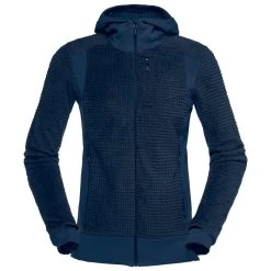 Polaire Norrona Falketind Alpha120 Zip Hood W's Indigo Night