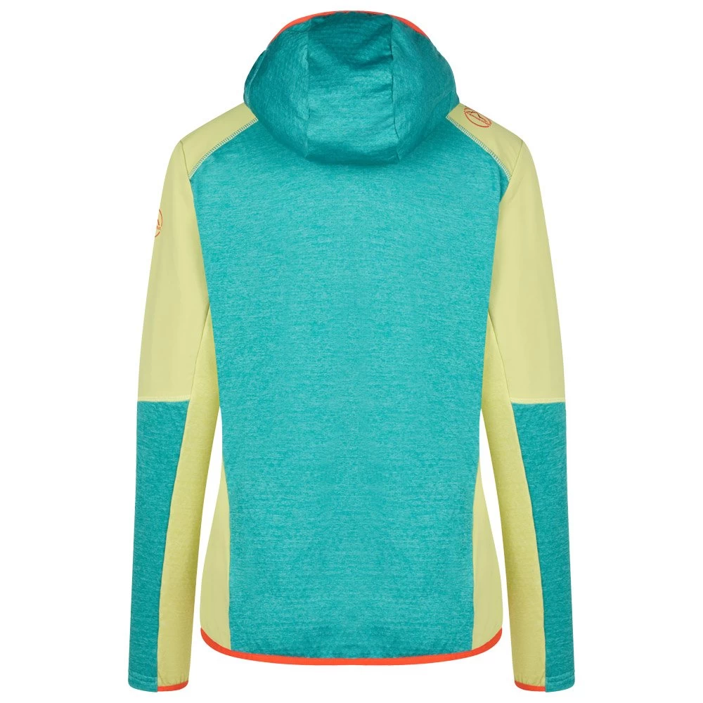 Polaire La Sportiva Existence Hoody W Lagoon Green Banana 2 Polaire La Sportiva Existence Hoody W Lagoon Green Banana – Image 2
