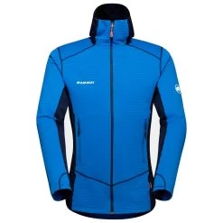Polaire Mammut Taiss Light ML Hooded Jacket Ice Marine