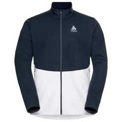 Veste Nordique Odlo Markenes Jkt Dark Sapphire White