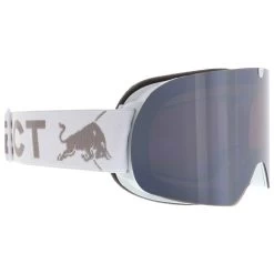 Masque De Ski Red Bull Spect Soar Matt White Smoke Silver Mirror