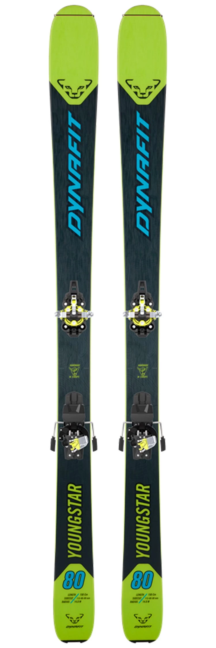 Kit Ski Dynafit Youngstar Ski + Rotation Lite 7 + Peaux 1 Kit Ski Dynafit Youngstar Ski + Rotation Lite 7 + Peaux