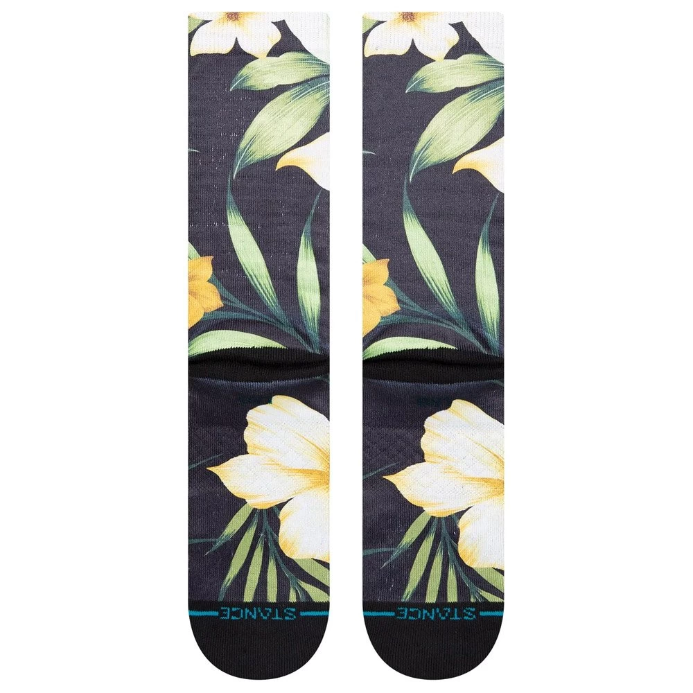 Chaussettes Stance Crew Sock Rivi Tropics Black 2 Chaussettes Stance Crew Sock Rivi Tropics Black – Image 2