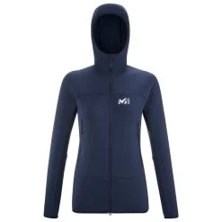 Polaire Millet Fusion Grid Hoodie W Saphir