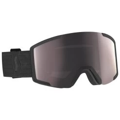 Masque De Ski Scott Shield Black Enhancer Silver Chrome