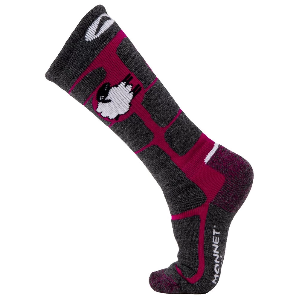 Chaussettes Monnet Wooly Rose 1 Chaussettes Monnet Wooly Rose