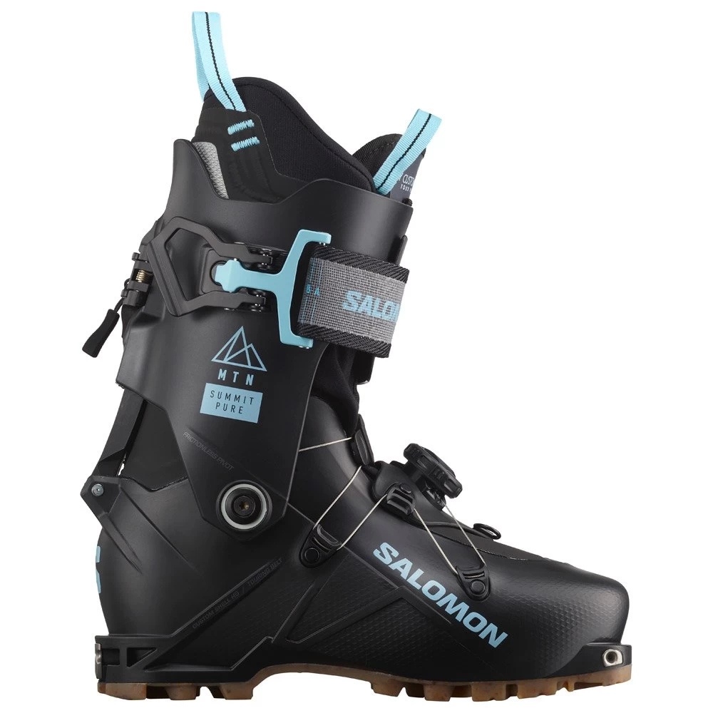 Chaussures De Ski Randonnée Salomon MTN Summit Pure W Black Rainy Day 1 Chaussures De Ski Randonnée Salomon MTN Summit Pure W Black Rainy Day