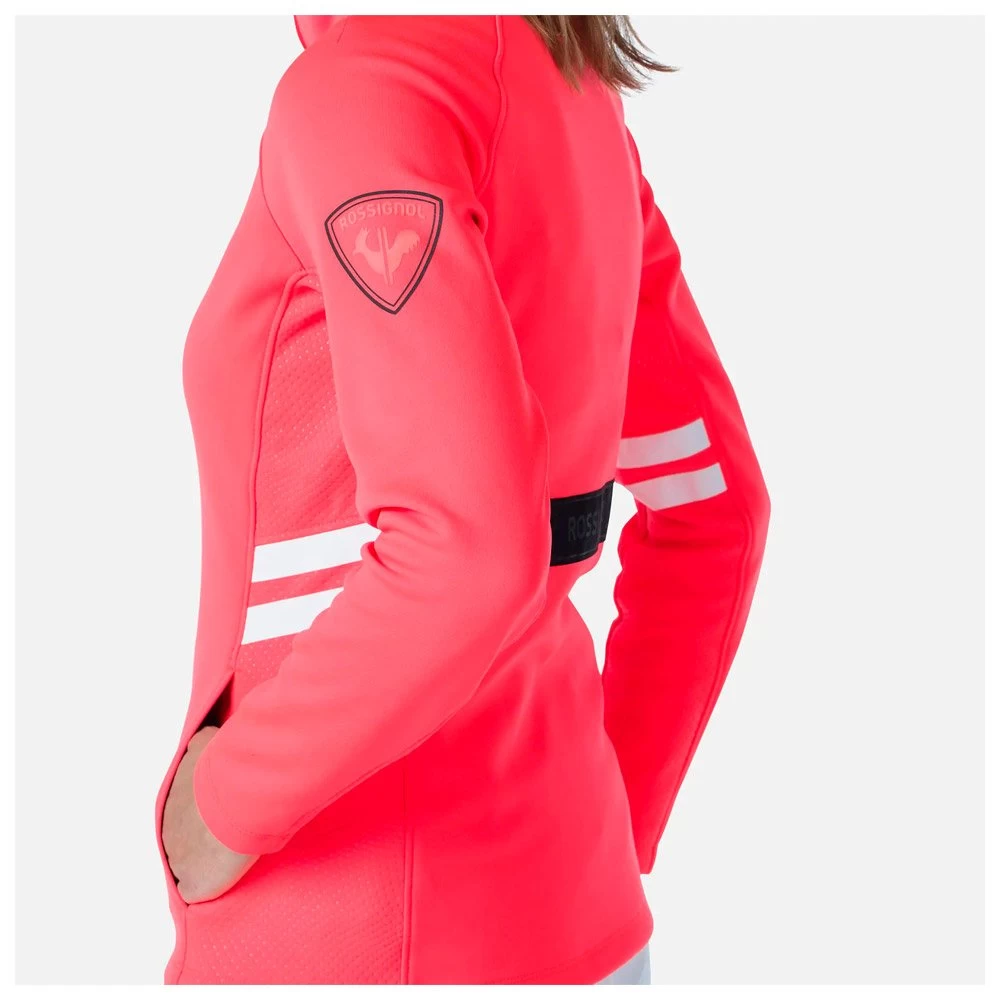 Polaire Rossignol W Hero Classique Clim Neon Red 6 Polaire Rossignol W Hero Classique Clim Neon Red – Image 6