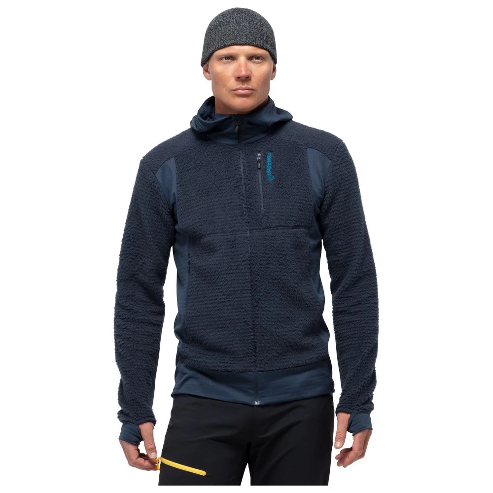Polaire Norrona Falketind Alpha 120 Zip Hood Indigo Night 4 Polaire Norrona Falketind Alpha 120 Zip Hood Indigo Night – Image 4