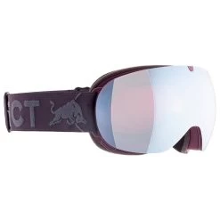 Masque De Ski Red Bull Spect Magnetron Ace Grey Matt Burgundy Red Silver Flash