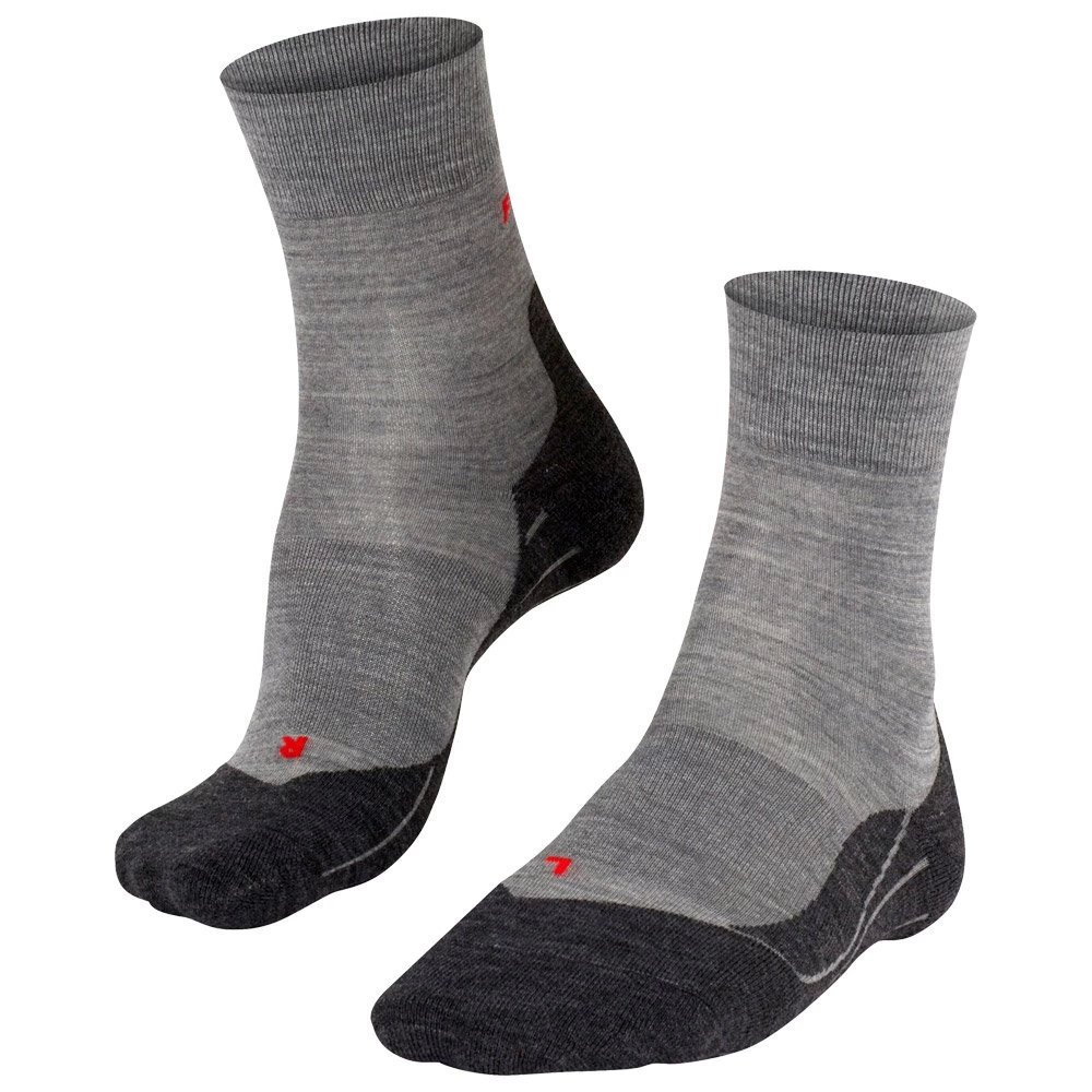 Chaussettes Nordique Falke Ru4 Wool W Grey Mel 1 Chaussettes Nordique Falke Ru4 Wool W Grey Mel