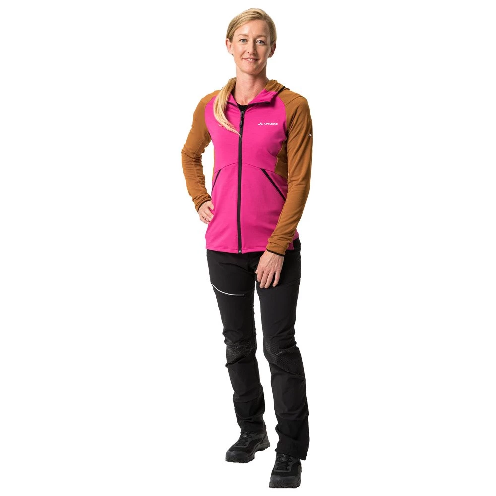 Polaire Vaude Women's Scopi Fleece Jacket Lychee 5 Polaire Vaude Women's Scopi Fleece Jacket Lychee – Image 5