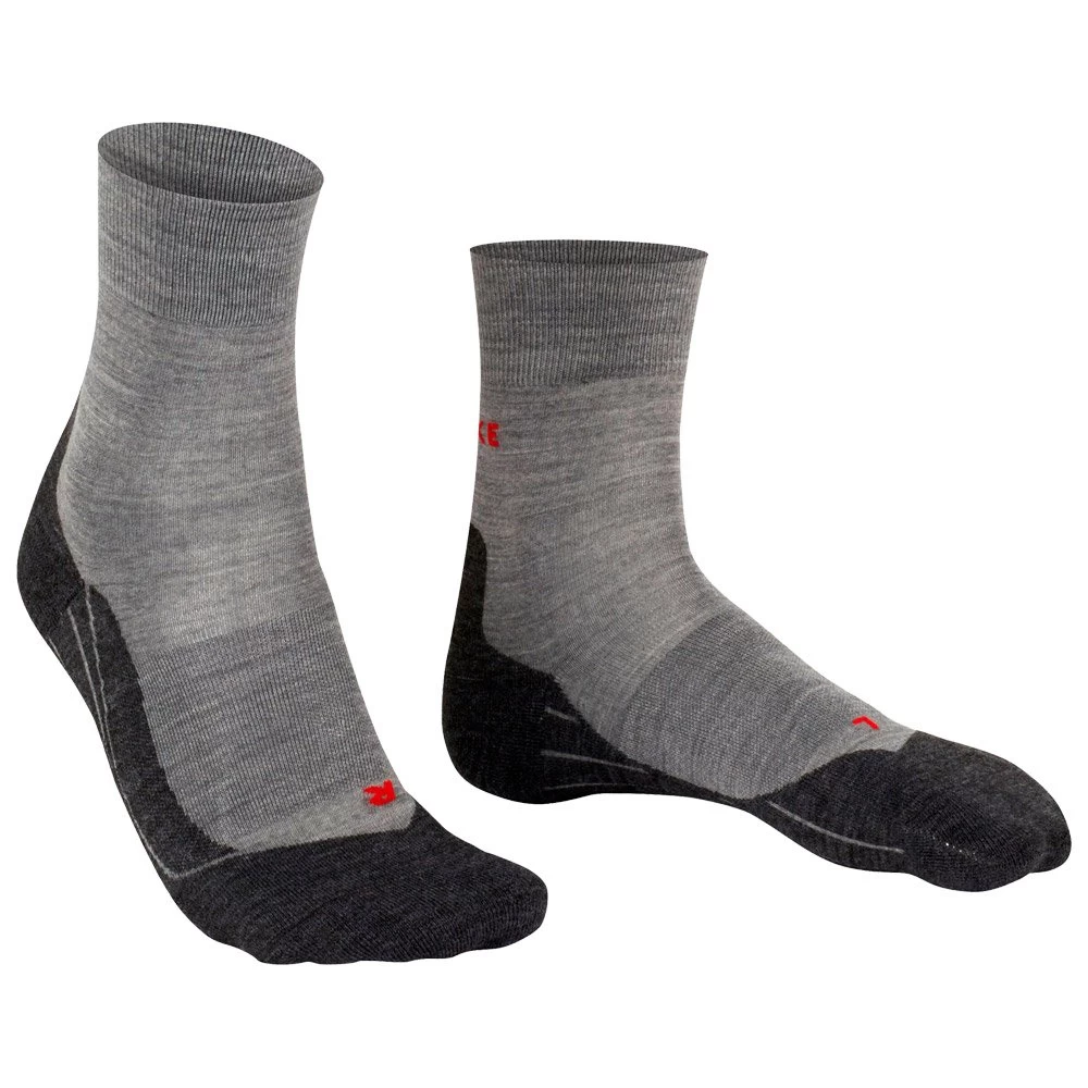 Chaussettes Nordique Falke Ru4 Wool W Grey Mel 2 Chaussettes Nordique Falke Ru4 Wool W Grey Mel – Image 2