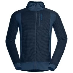 Polaire Norrona Falketind Alpha 120 Zip Hood Indigo Night