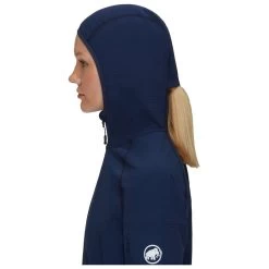 Polaire Mammut Madris Light ML Hooded Jkt W Marine -Skiez en ligne. 74a7e9b33326f60ca40d5a0c19a4e314a0adfce0 E23MAMMTTH3376783 901