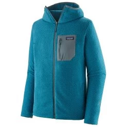 Polaire Patagonia M's R1 Air Full-Zip Hoody Wavy Blue
