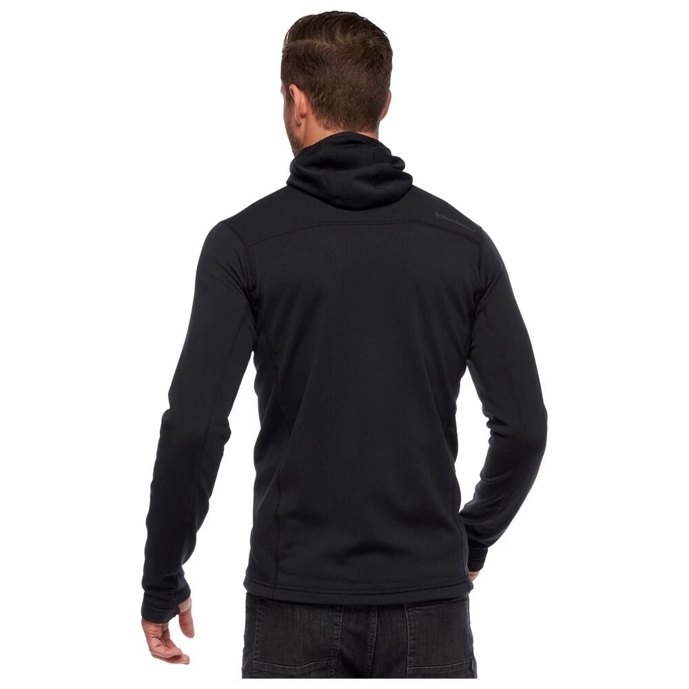 Polaire Black Diamond M Coefficient Fleece Hoody Black 2 Polaire Black Diamond M Coefficient Fleece Hoody Black – Image 2