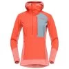 Polaire Norrona Lofoten Thermal Pro Hood W's Orange Alert Peach Amber