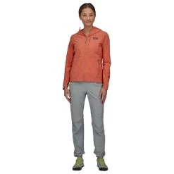 Polaire Patagonia W R1 CrossStrata Hoody Quartz Coral -Skiez en ligne. 87581cb939d2e308e486291eede21946b32cd139 E23PATATTH3357242 901