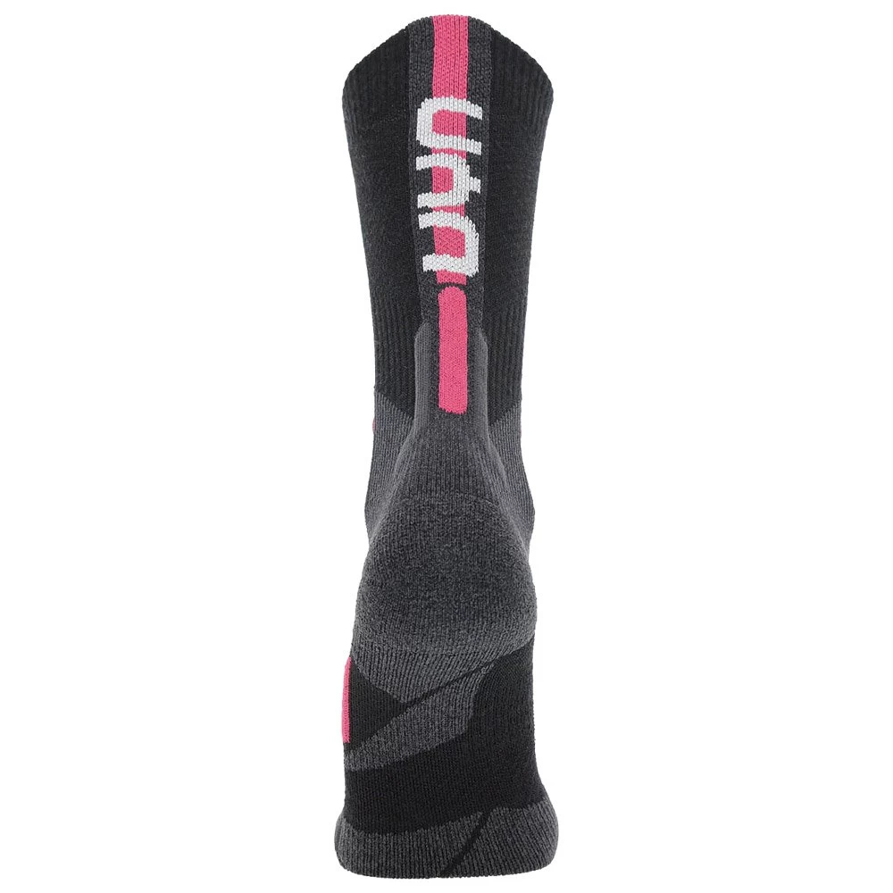 Chaussettes Nordique Uyn W Ski Cross Country 2In Socks Black Pink 3 Chaussettes Nordique Uyn W Ski Cross Country 2In Socks Black Pink – Image 3