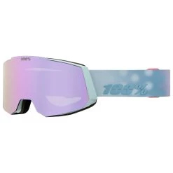 100% Masque De Ski 100 % Snowcraft Stonehamer Hiper Lavender ML MIrror + Hiper Pink Turquoise ML Mirror