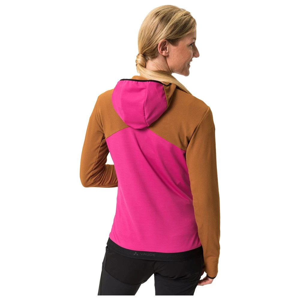 Polaire Vaude Women's Scopi Fleece Jacket Lychee 4 Polaire Vaude Women's Scopi Fleece Jacket Lychee – Image 4