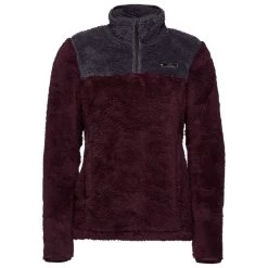 Polaire Black Diamond W Roadie 1/4 Zip Fleece Bordeaux Carbon