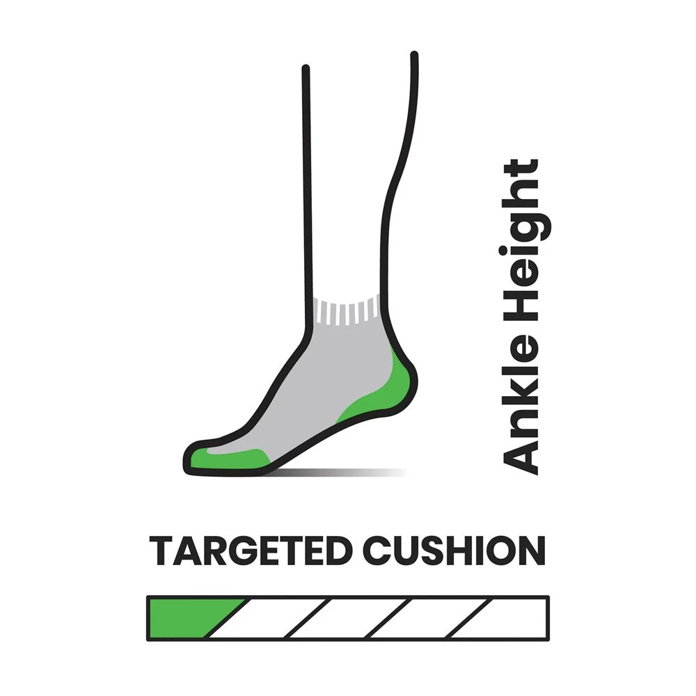 Chaussettes Smartwool W's Run Targeted Cushion Ankle Light Grey 3 Chaussettes Smartwool W's Run Targeted Cushion Ankle Light Grey – Image 3