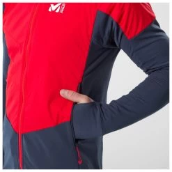 Polaire Millet Rutor Alpha Hoodie Saphir Rouge -Skiez en ligne. 97aafba491fb3a2e8cad356d7a387abf6e10ba00 H23MILLTTH2263139 12