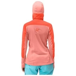 Polaire Norrona Lofoten Thermal Pro Hood W's Orange Alert Peach Amber -Skiez en ligne. 98e324bb8ac1d0e22f192881a82a667f1d589ac9 H23NORRTTH2262526 6