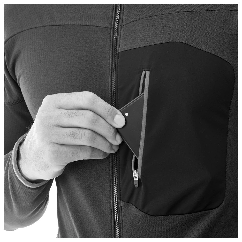 Polaire Millet Trilogy Lightgrid Hoodie Black 5 Polaire Millet Trilogy Lightgrid Hoodie Black – Image 5