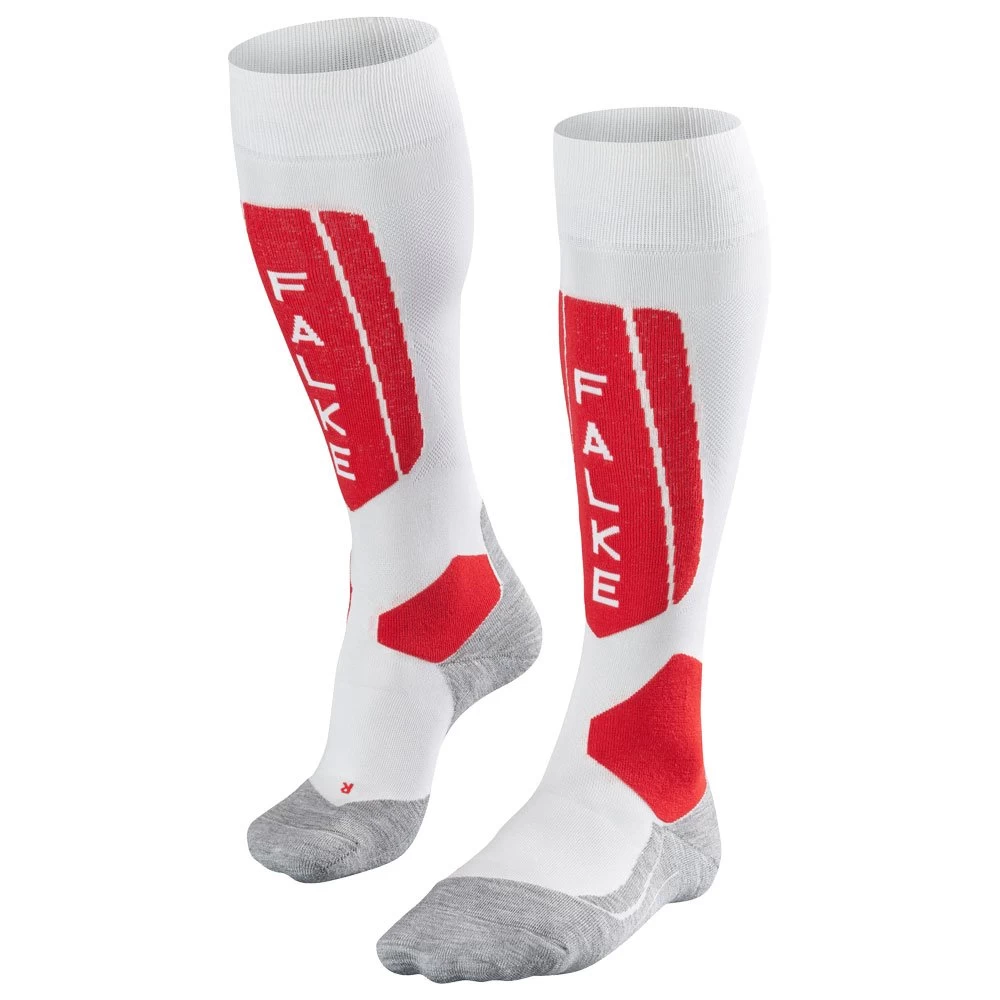Chaussettes Falke Sk5 W White 2 Chaussettes Falke Sk5 W White – Image 2