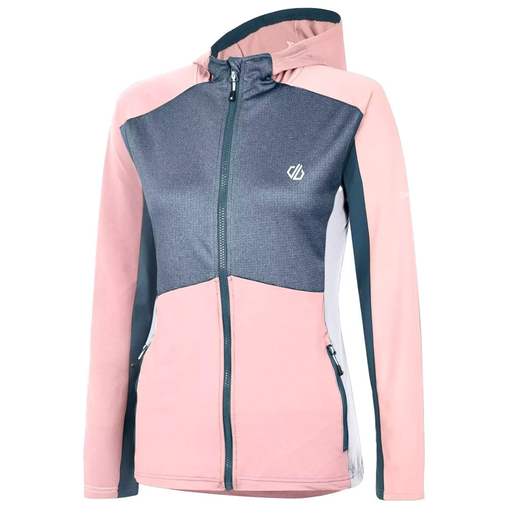 Polaire DARE2B Ritual II Core Stretch Dusky Rose Orion Grey White 1 Polaire DARE2B Ritual II Core Stretch Dusky Rose Orion Grey White