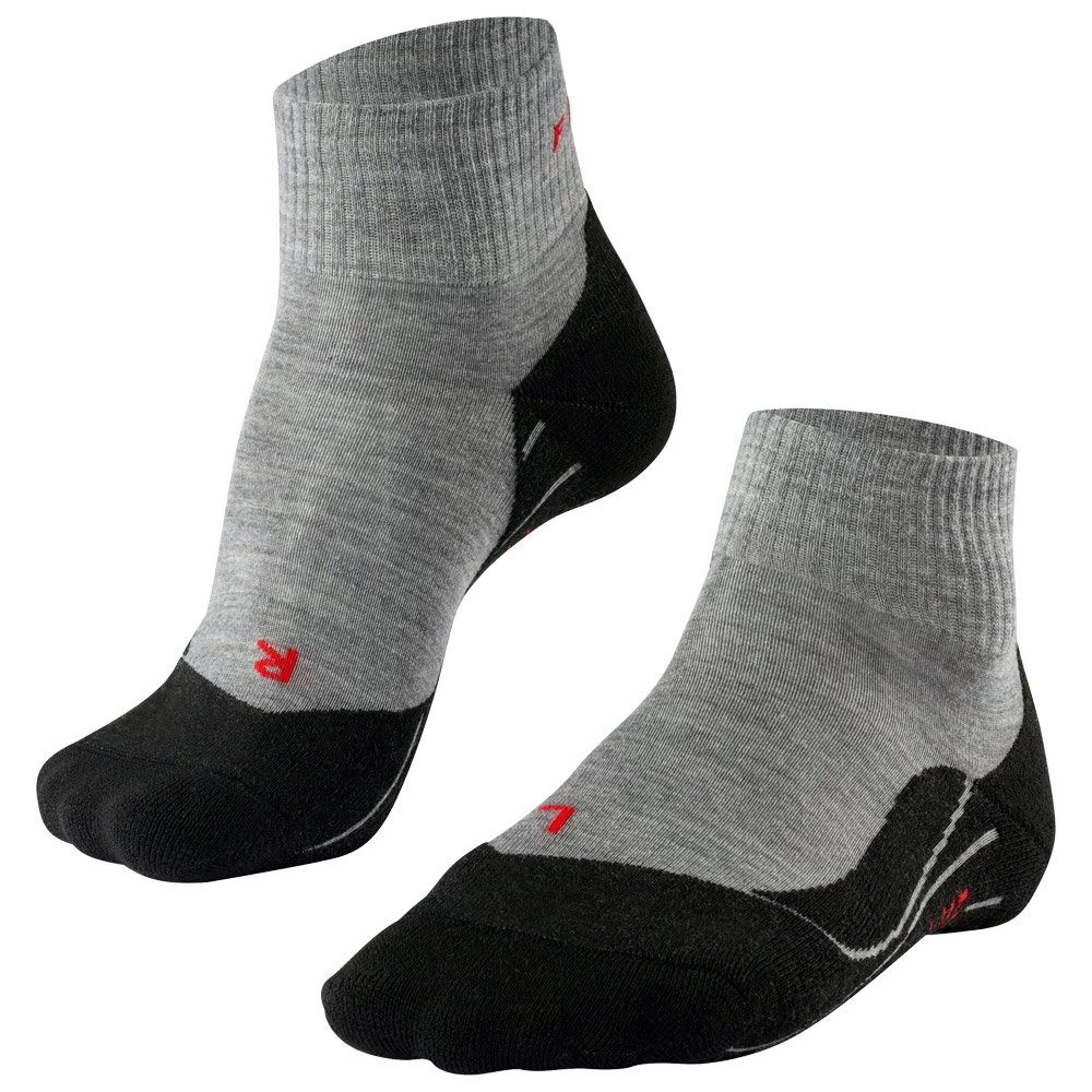 Chaussettes Falke Tk5 Short Light Grey Wmn 1 Chaussettes Falke Tk5 Short Light Grey Wmn