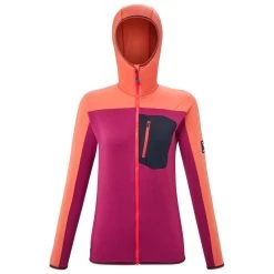 Polaire Millet Trilogy Lightgrid Hoodie Dragon Coral Chrome