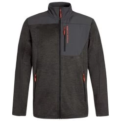 Polaire Protest Prthammeren Full Zip Deep Grey