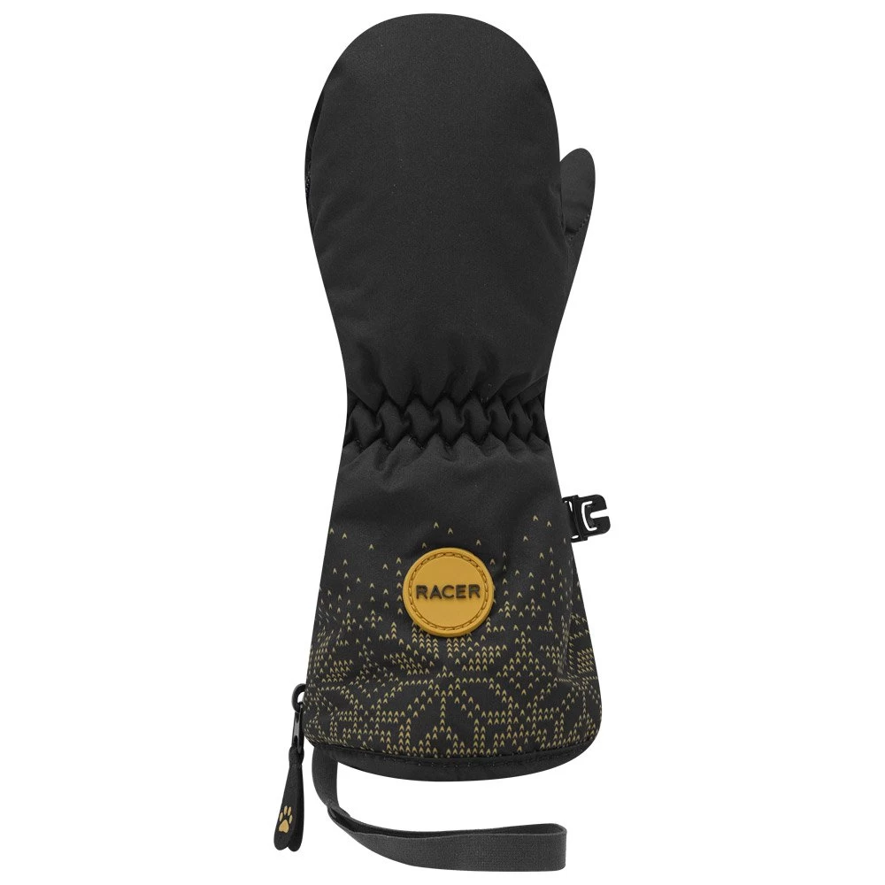 Moufles Racer Babyprint 3 Black 1 Moufles Racer Babyprint 3 Black