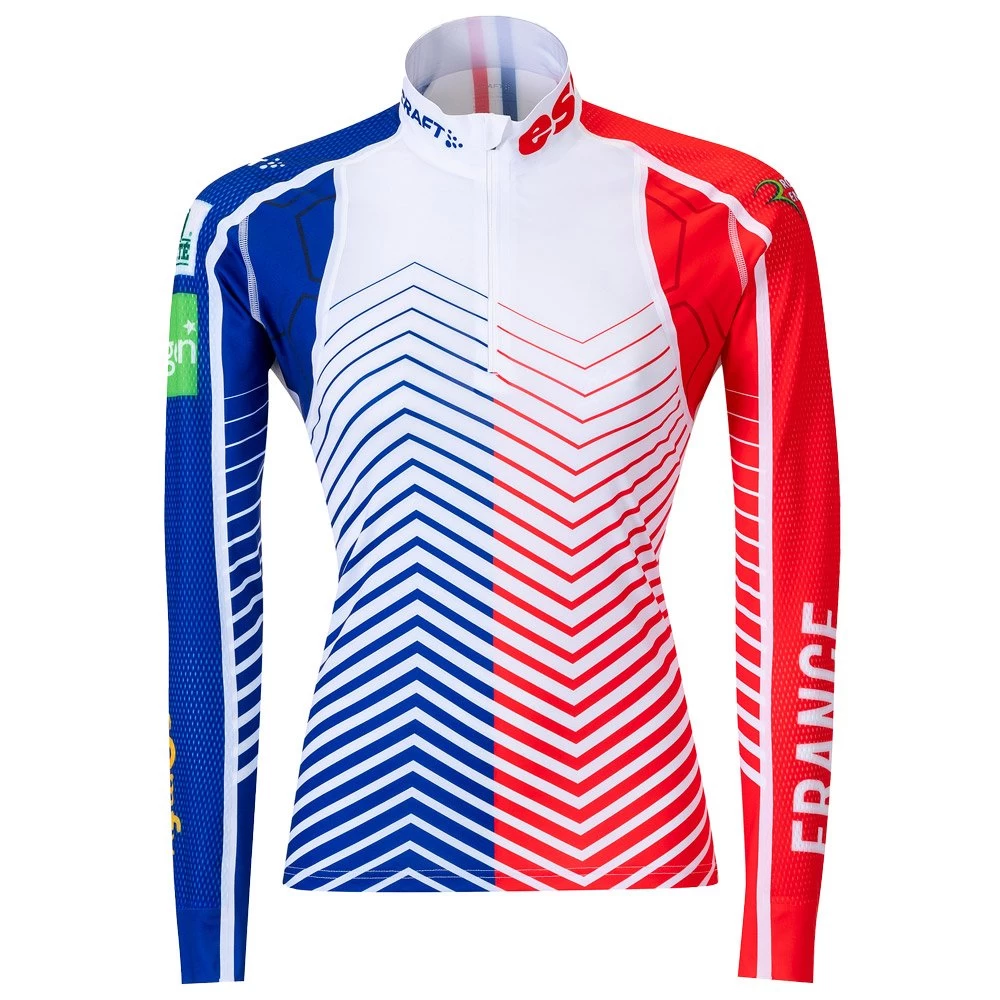 Combinaison Nordique Haut Craft Ski Team Stratum Jersey FFS Femme 1 Combinaison Nordique Haut Craft Ski Team Stratum Jersey FFS Femme