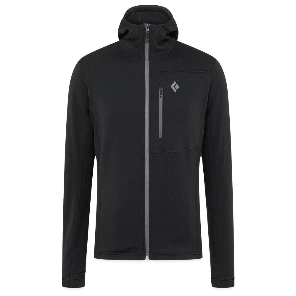 Polaire Black Diamond M Coefficient Fleece Hoody Black 1 Polaire Black Diamond M Coefficient Fleece Hoody Black