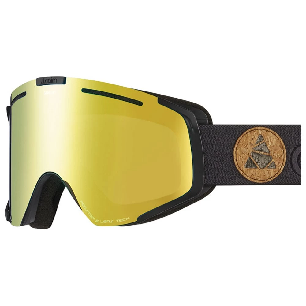 Masque De Ski Cairn Genesis Mat Black Gold Clx 3000 Ium 2 Masque De Ski Cairn Genesis Mat Black Gold Clx 3000 Ium – Image 2