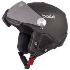 Skiez en ligne. 55 Casque Visière Bolle Backline Visor Soft Black & Silver With Silver Gun Visor + Lemon Visor
