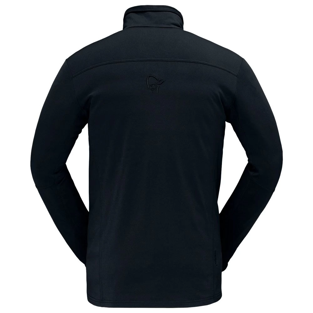 Polaire Norrona Falketind Warm1 Stretch Caviar 2 Polaire Norrona Falketind Warm1 Stretch Caviar – Image 2