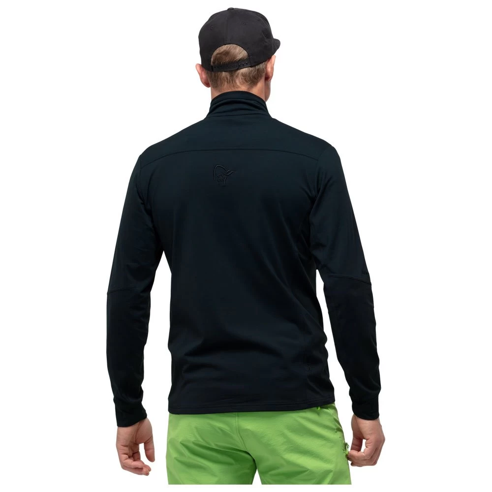 Polaire Norrona Falketind Warm1 Stretch Caviar 3 Polaire Norrona Falketind Warm1 Stretch Caviar – Image 3