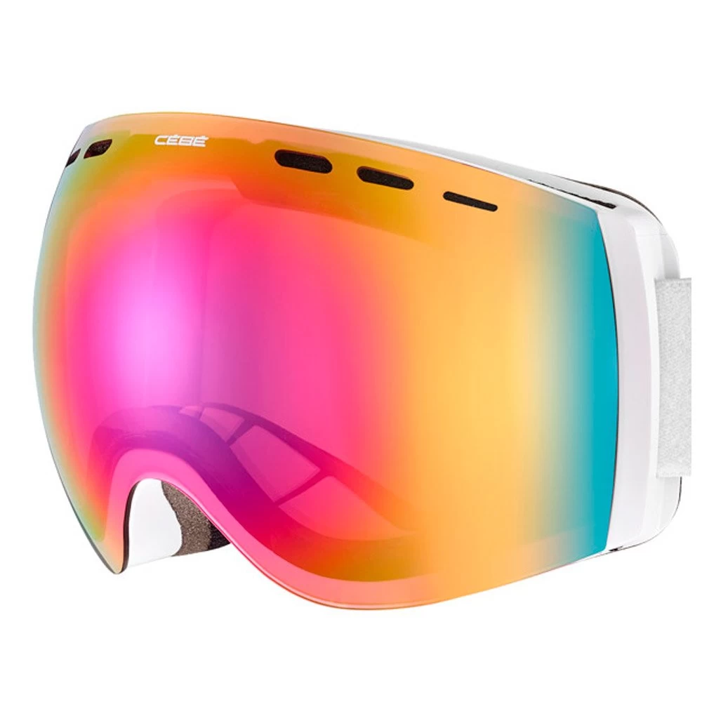 Cébé Masque De Ski Cebe Cloud White Matte Rose Flash Pink 4 Cébé Masque De Ski Cebe Cloud White Matte Rose Flash Pink – Image 4