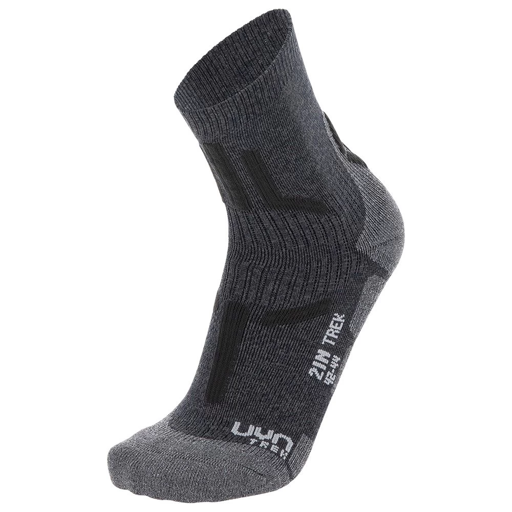 Chaussettes Uyn Trekking 2In Man Grey Anthracite 1 Chaussettes Uyn Trekking 2In Man Grey Anthracite
