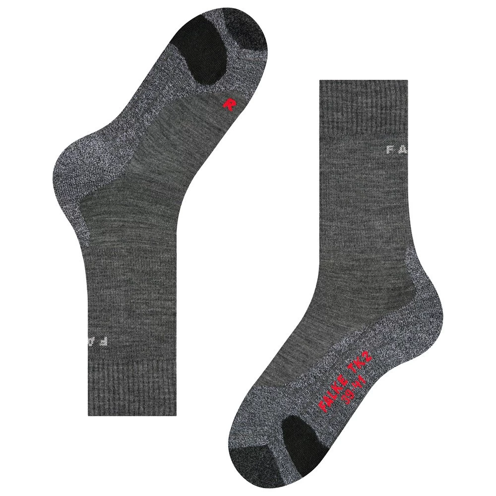 Chaussettes Falke Tk2 Asphalt Mel 5 Chaussettes Falke Tk2 Asphalt Mel – Image 5