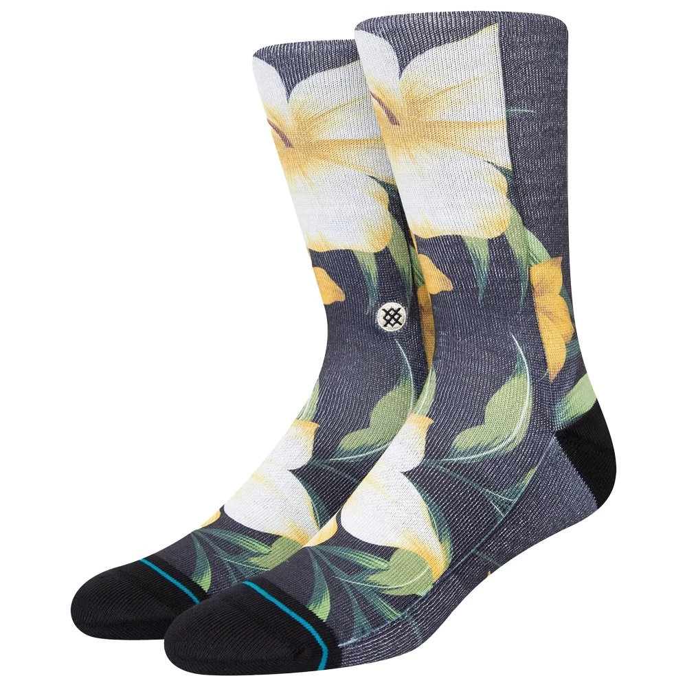 Chaussettes Stance Crew Sock Rivi Tropics Black 1 Chaussettes Stance Crew Sock Rivi Tropics Black