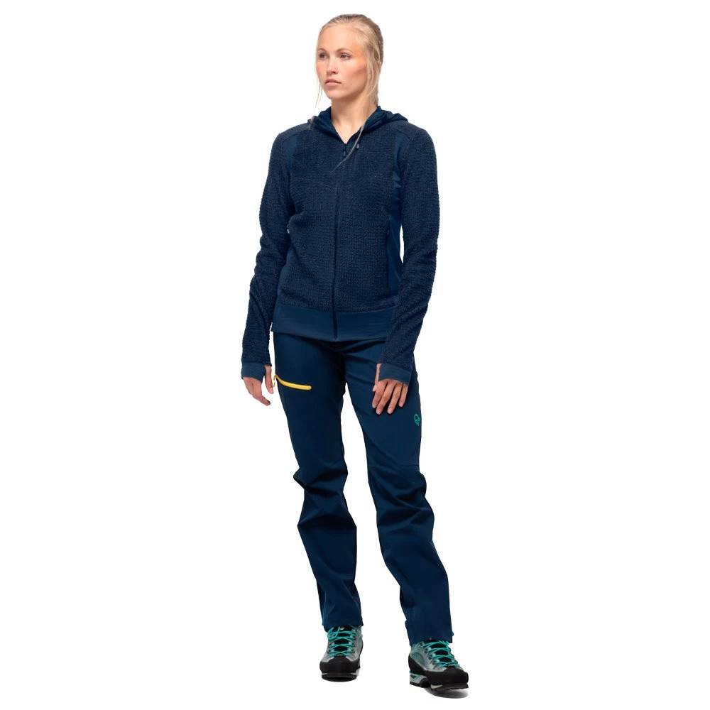 Polaire Norrona Falketind Alpha120 Zip Hood W's Indigo Night 5 Polaire Norrona Falketind Alpha120 Zip Hood W's Indigo Night – Image 5
