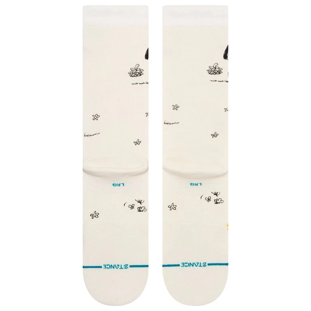 Chaussettes Stance Crew Sock Girl Power Offwhite 2 Chaussettes Stance Crew Sock Girl Power Offwhite – Image 2