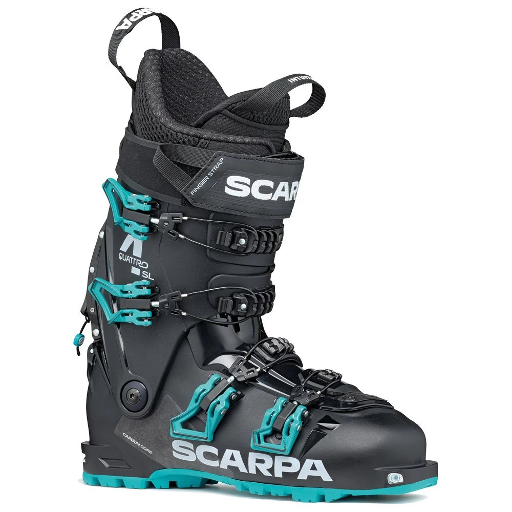 Chaussures De Ski Randonnée Scarpa 4-Quattro Sl Wmn Black Lagoon 4 Chaussures De Ski Randonnée Scarpa 4-Quattro Sl Wmn Black Lagoon – Image 4